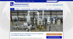 Desktop Screenshot of engineeredabrasives.com